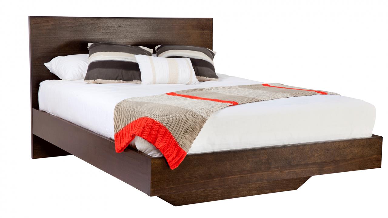 Bari custom timber bed frame with floating base Bari custom timber bed frame with floating base